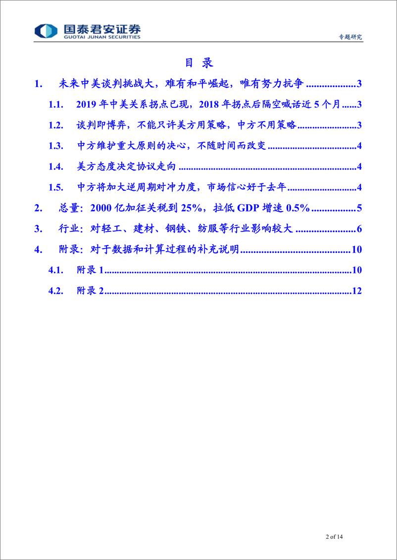 《政策预期差》系列篇三：难有和平崛起，唯有努力抗争-20190512-国泰君安-14页 - 第3页预览图