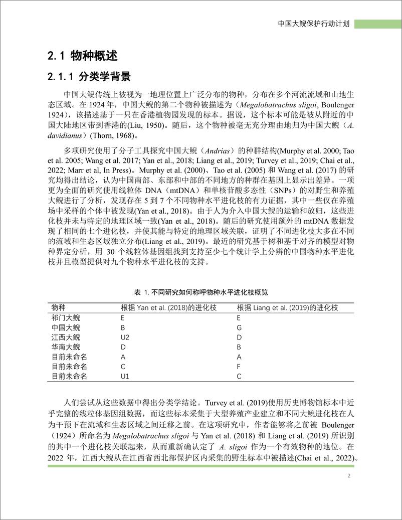 《ASG&绿驼铃&OPCF_2024年中国大鲵保护行动计划(1)》 - 第6页预览图