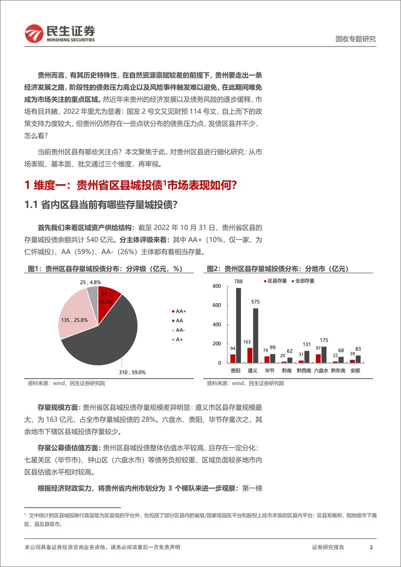 《聚焦区县系列：三个维度透视贵州区县-20221123-民生证券-19页》 - 第4页预览图