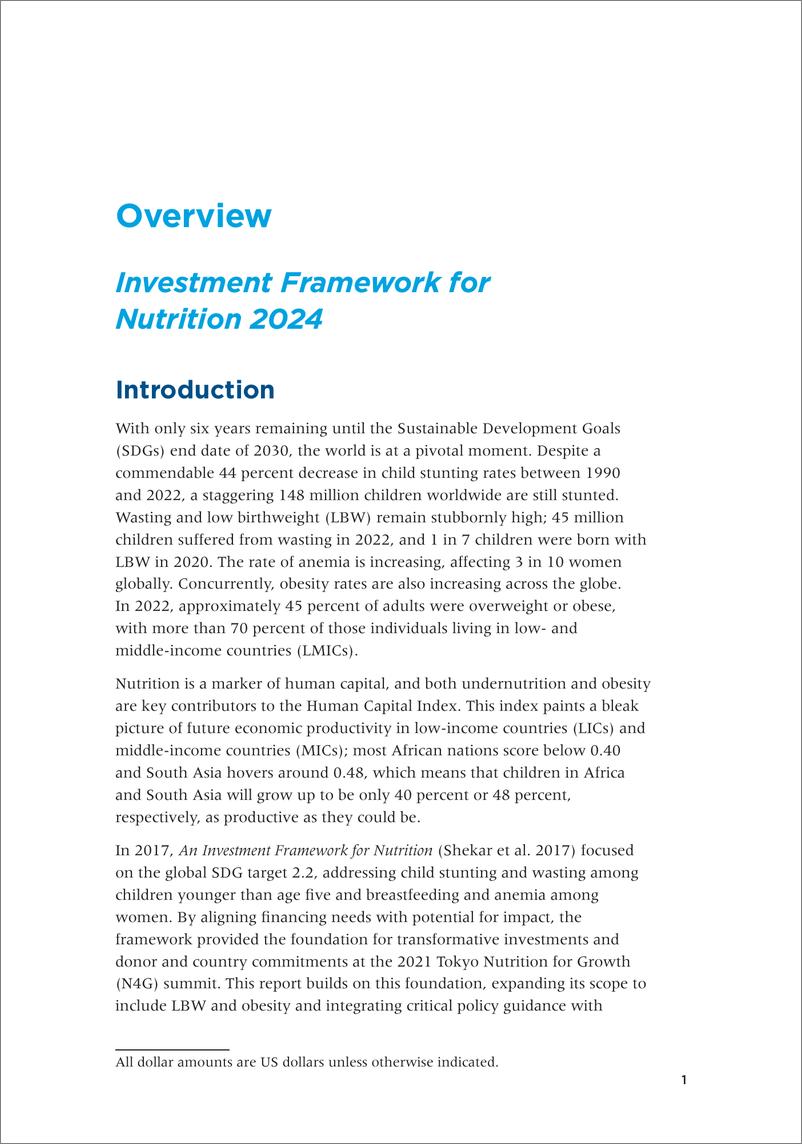 《世界银行-2024年营养投资框架（英）-24页》 - 第7页预览图