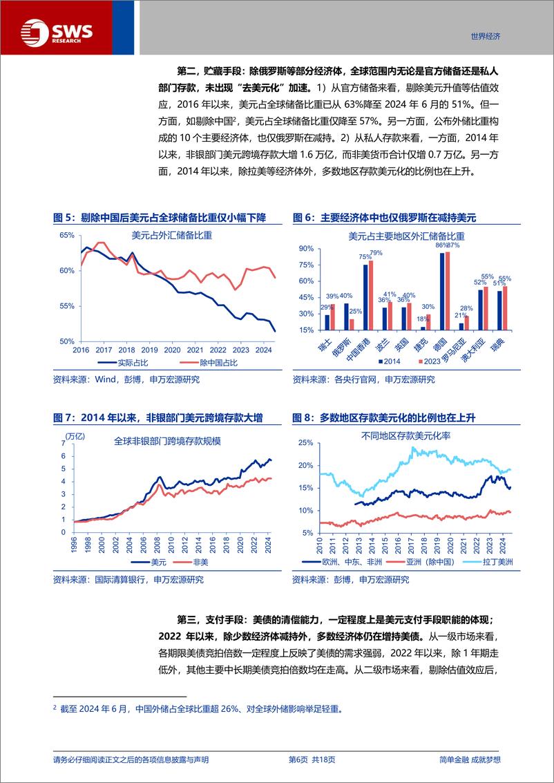 《兼论黄金的分析框架：黄金是在定价美元信用吗？-申万宏源-250102-18页》 - 第6页预览图