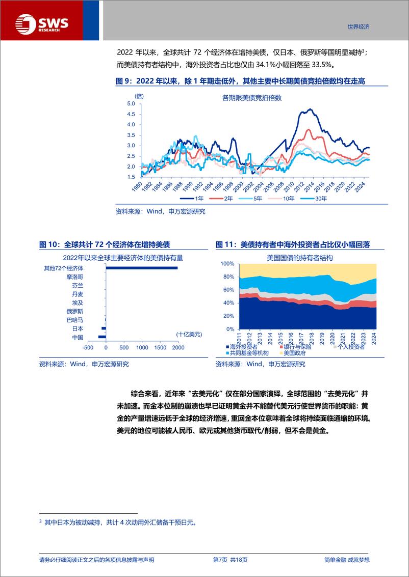 《兼论黄金的分析框架：黄金是在定价美元信用吗？-申万宏源-250102-18页》 - 第7页预览图