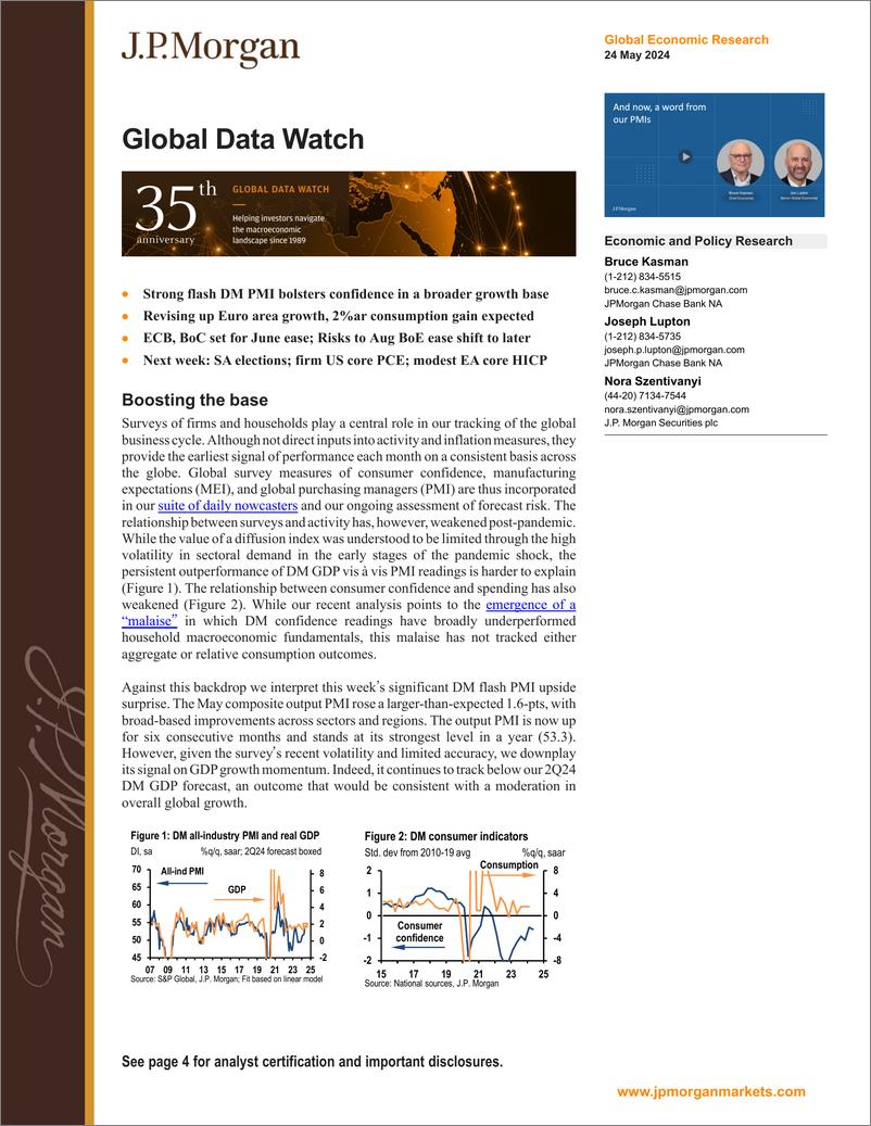 《JPMorgan Econ  FI-Global Data Watch Boosting the base-108384586》 - 第1页预览图