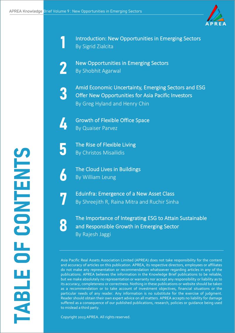 《APREA_2024亚太区房地产新兴领域的新机遇研究报告_英文版_》 - 第2页预览图