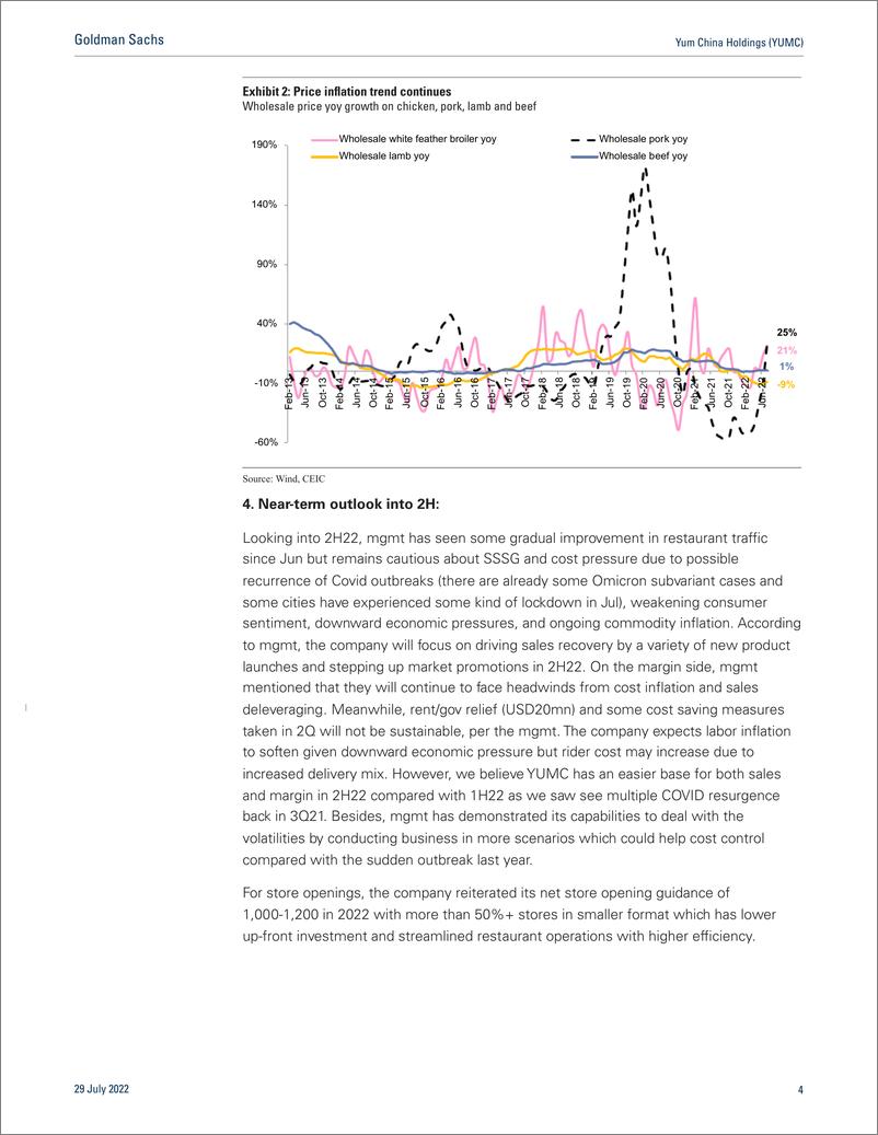 《Yum China Holdings (YUMC Earnings revie Strong execution to navigate near term volatility; Buy(1)》 - 第5页预览图