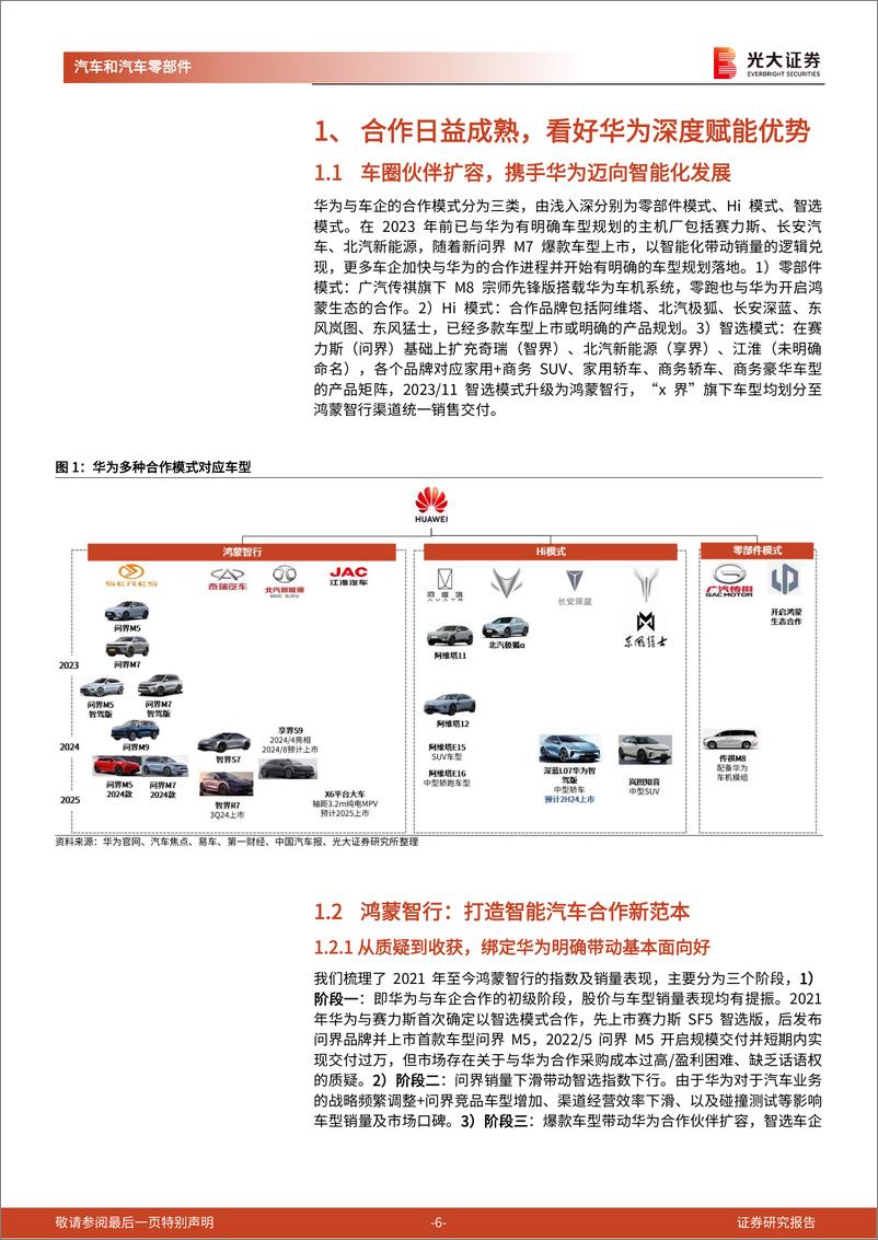 《华为相关整车行业专题报告_先例可循__新域_可否再塑标杆_》 - 第6页预览图