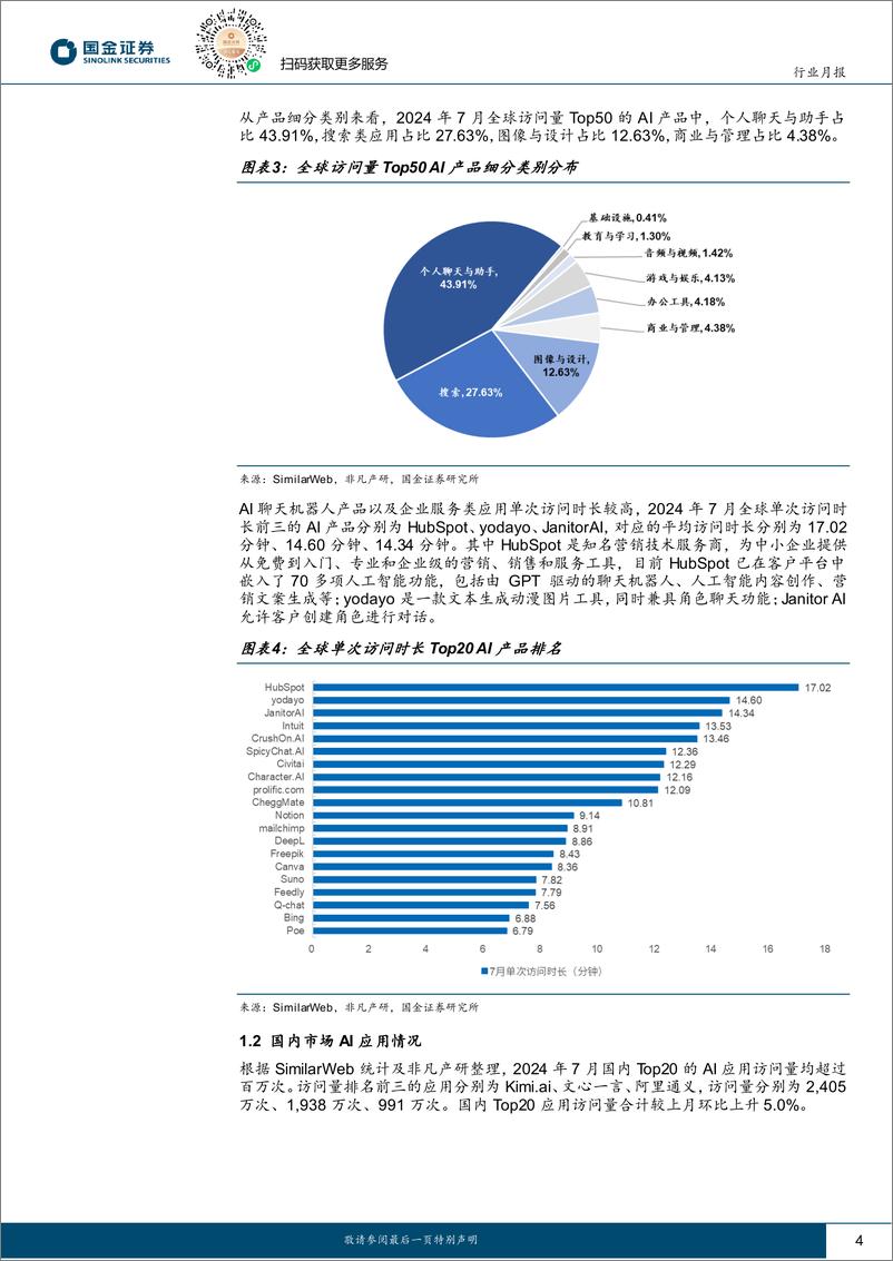 《信息技术产业行业月报：AI已为海外云厂商贡献业绩，看好技术发展带来的产业机会-240811-国金证券-17页》 - 第4页预览图