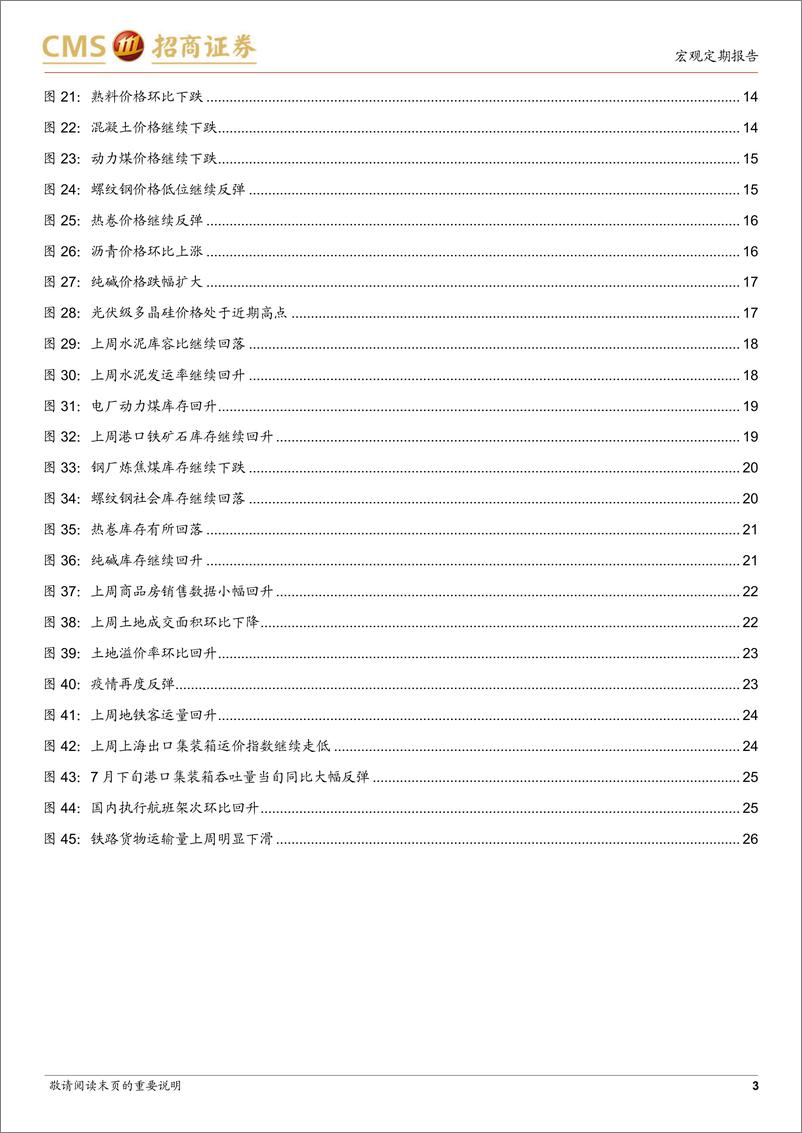 《显微镜下的中国经济（2022年第18期）：国内商品期货、现货价格相继回暖-20220811-招商证券-27页》 - 第4页预览图