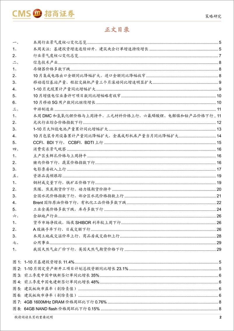 《行业景气观察（1123）：10月移动通信基站产量同比增幅扩大，建筑央企订单持续高增-20221123-招商证券-30页》 - 第3页预览图