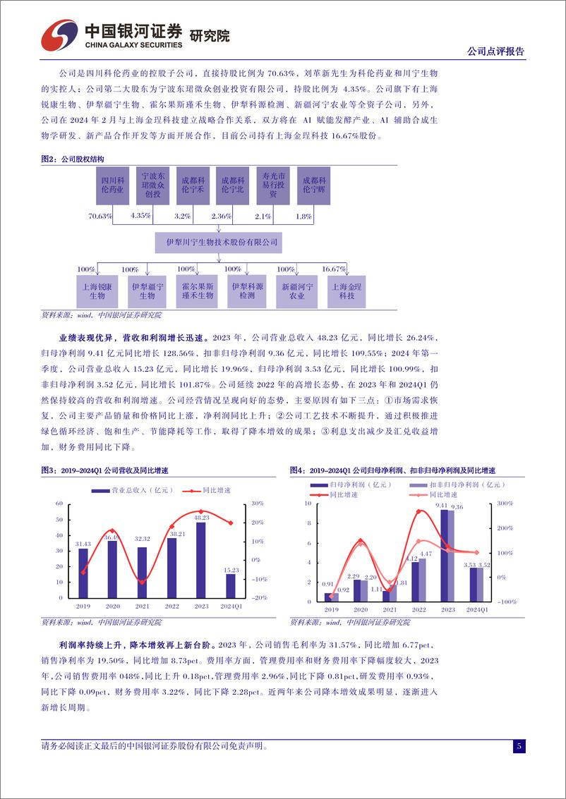 《川宁生物-301301.SZ-业绩不断超预期，核心产品量价齐升&降本增效-20240423-中国银河-14页》 - 第5页预览图