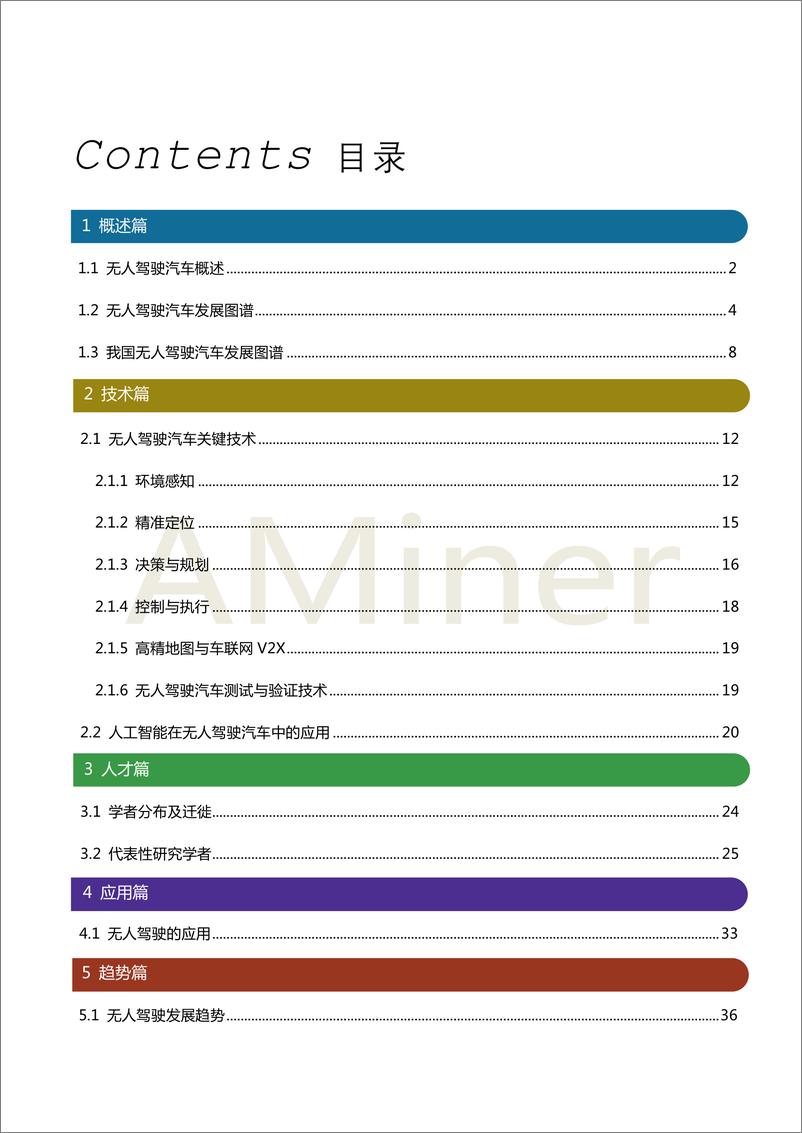 《2018-Aminer-自动驾驶研究报告》 - 第2页预览图