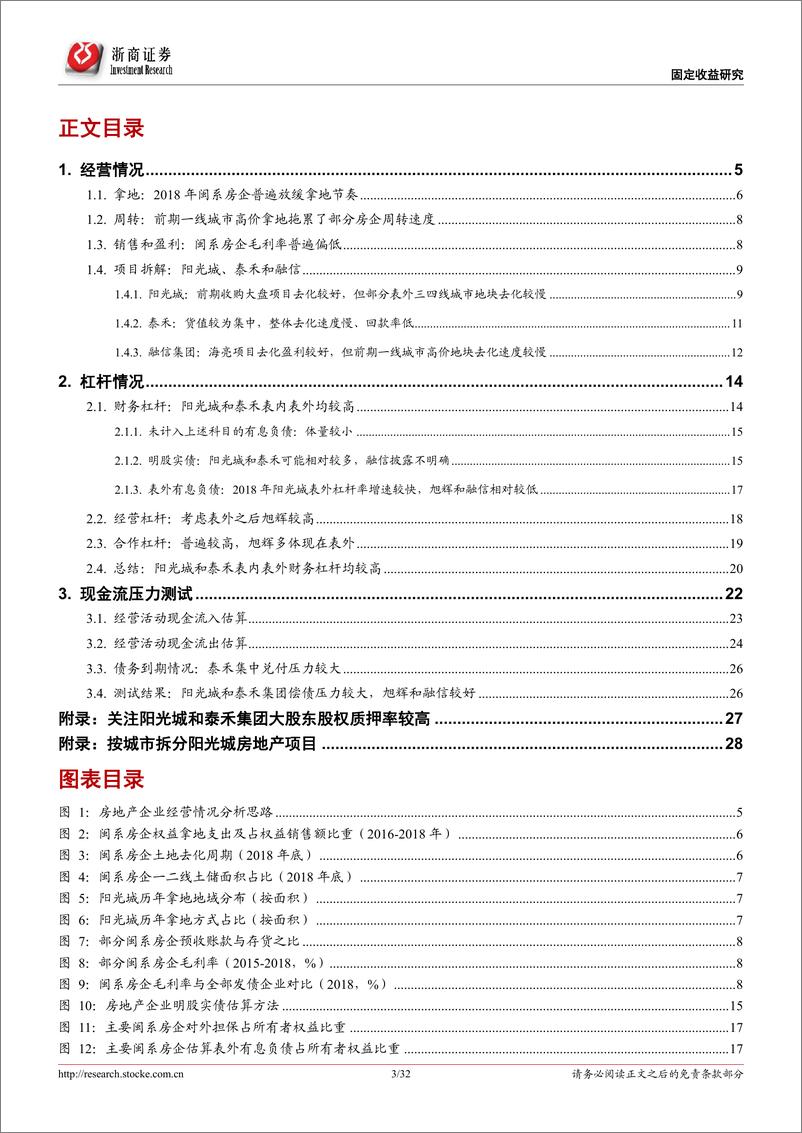 《基于经营、杠杆情况和现金流压力测试的深度分析：全景下的闽系房企-20190530-浙商证券-32页》 - 第4页预览图