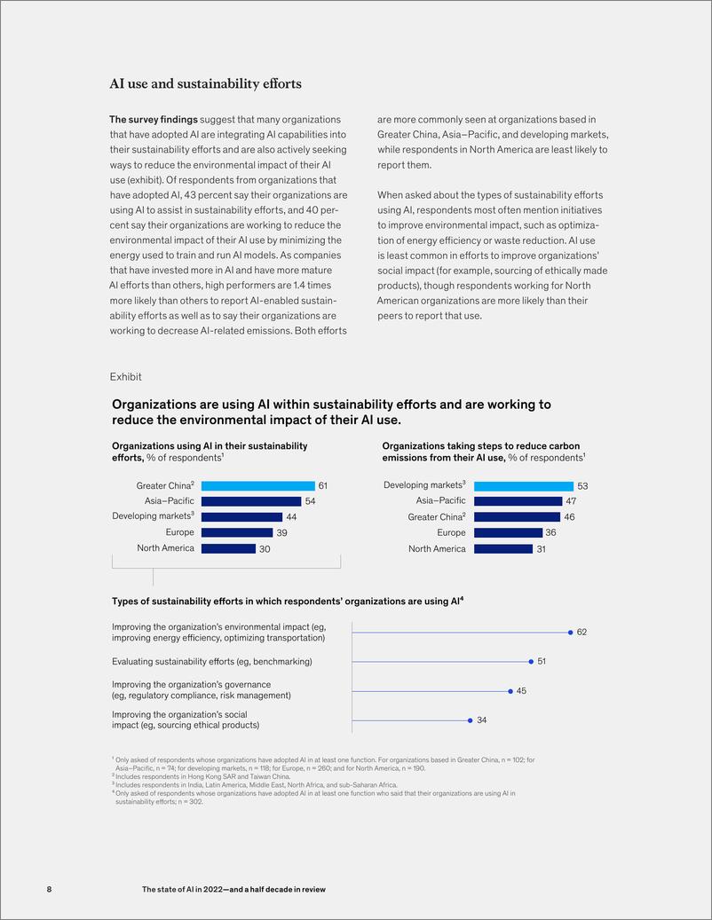 《McKinsey：2022年人工智能现状：五年回顾》 - 第8页预览图