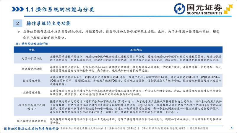 《国产操作系统行业专题报告_关键核心基础软件_国产替代空间广阔》 - 第4页预览图