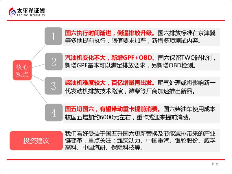 《汽车行业汽车技术精研系列研究一：国六重拳出击，排放精准变革-20190214-太平洋证券-33页》 - 第3页预览图