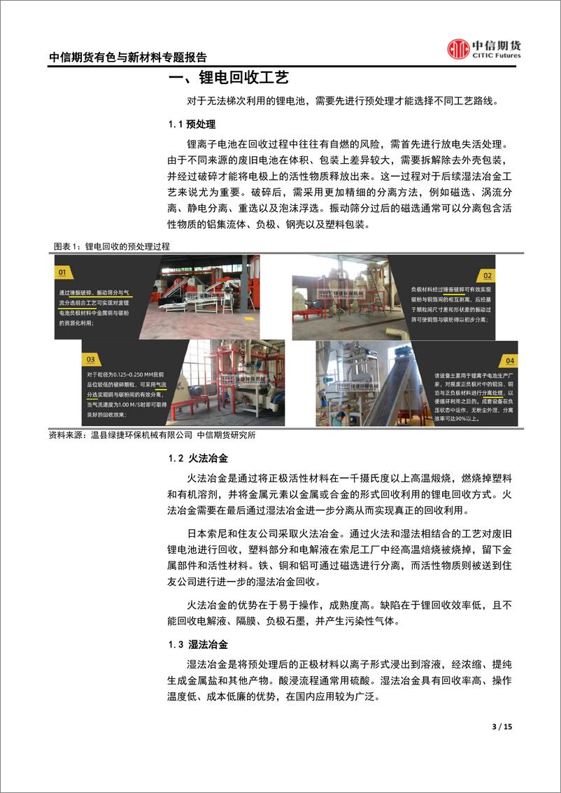 《有色与新材料专题报告（锂）：挖掘城市矿山中的财富-20230613-中信期货-15页》 - 第4页预览图