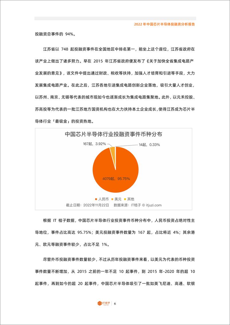 《IT桔子 -2022年中国芯片半导体投融资分析报告·》 - 第7页预览图