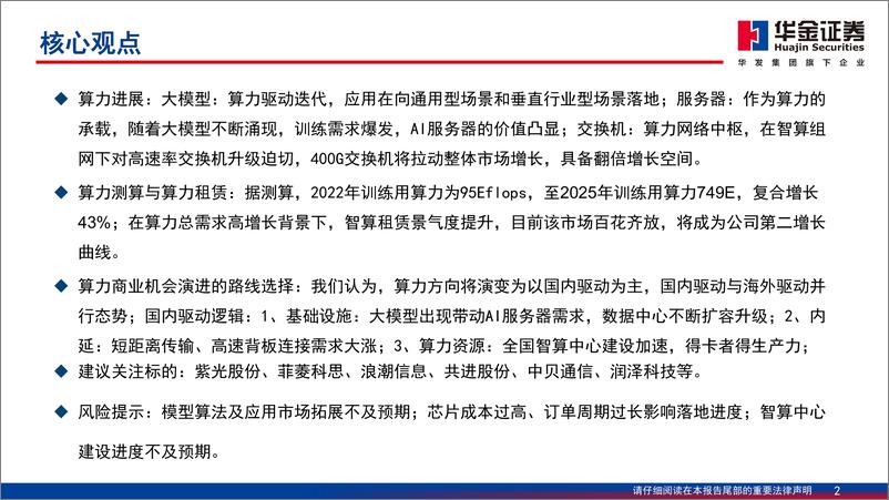 《通信行业专题报告：算力底座，算力承载与网络中枢-20230917-华金证券-90页》 - 第3页预览图