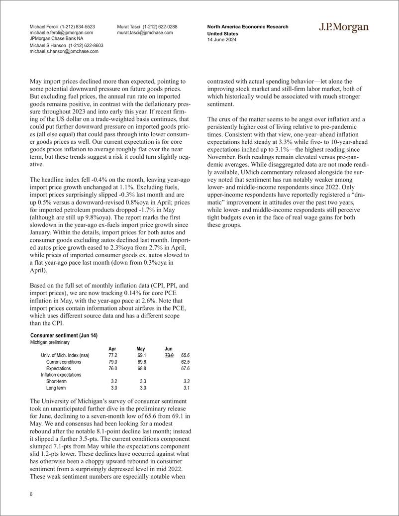 《JPMorgan Econ  FI-United States-108709429》 - 第6页预览图