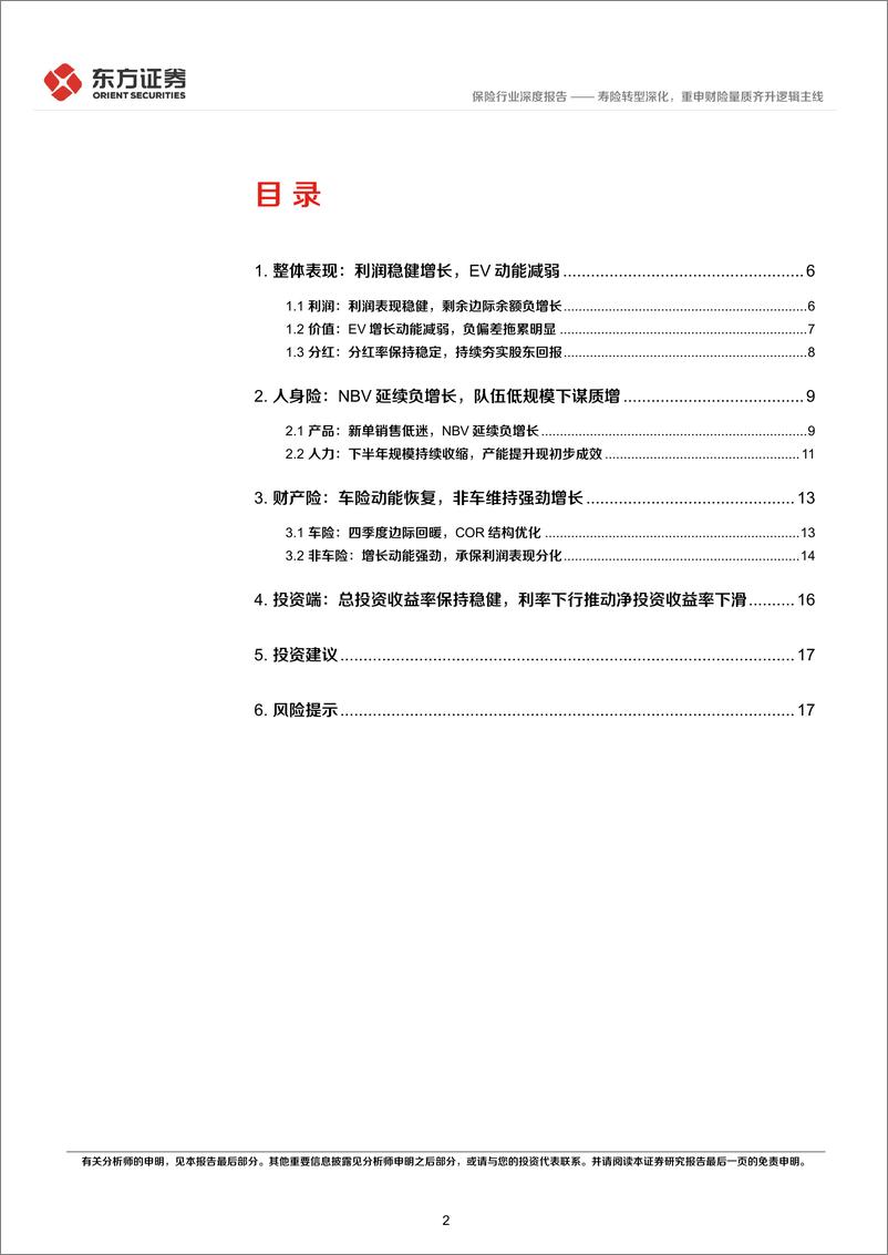 《保险行业上市险企2021年报综述：寿险转型深化，重申财险量质齐升逻辑主线-20220406-东方证券-20页》 - 第3页预览图