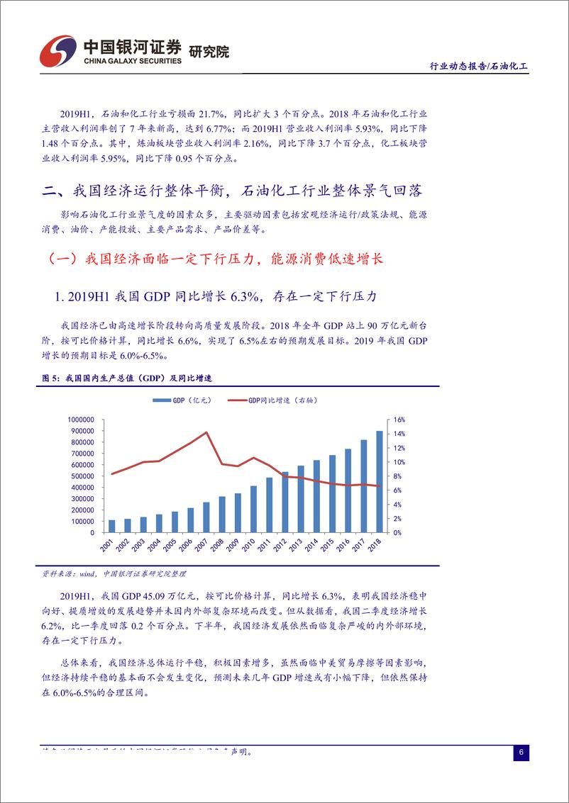 《石油化工行业：油价上演过山车行情，建议配置龙头企业和成长性个股-20190925-银河证券-28页》 - 第8页预览图