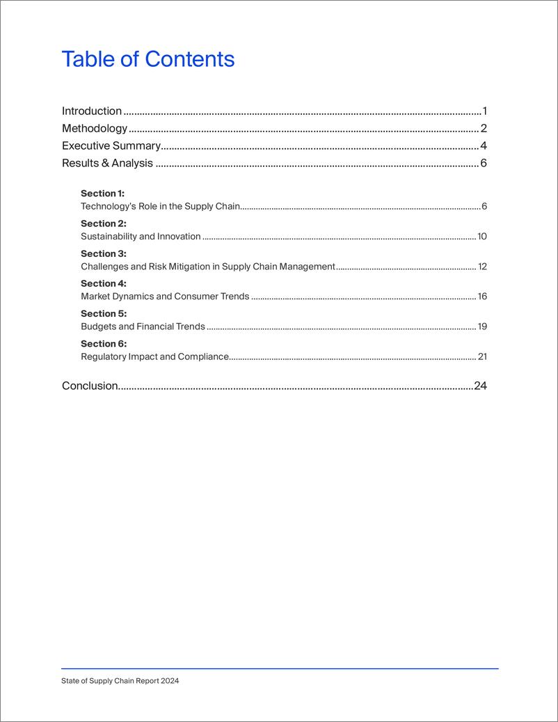 《2024年供应链报告》 - 第2页预览图