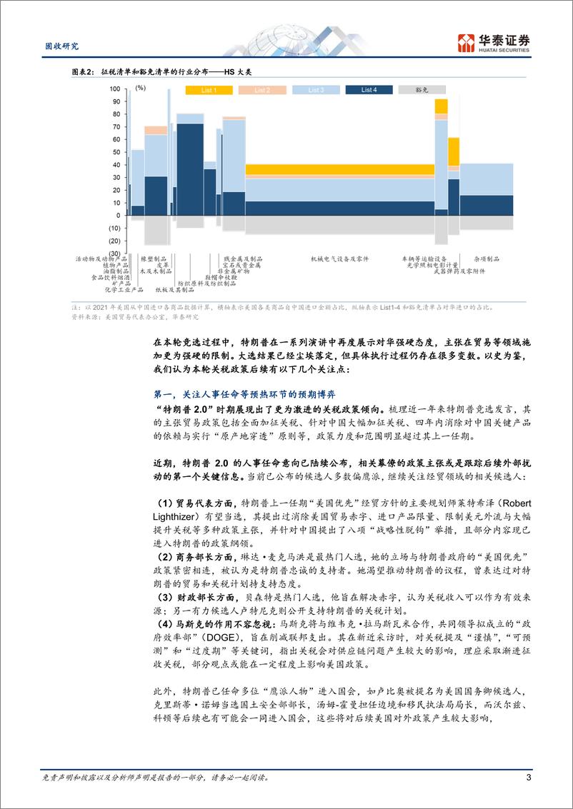 《固收专题研究：关税和外贸的四个关注点-241116-华泰证券-13页》 - 第3页预览图