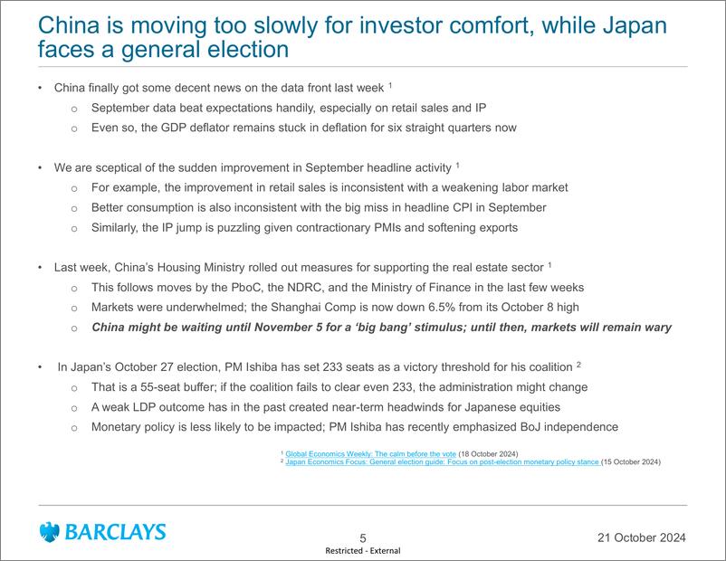 《Barclays_Global_Macro_Thoughts_Down_the_home_stretch》 - 第6页预览图