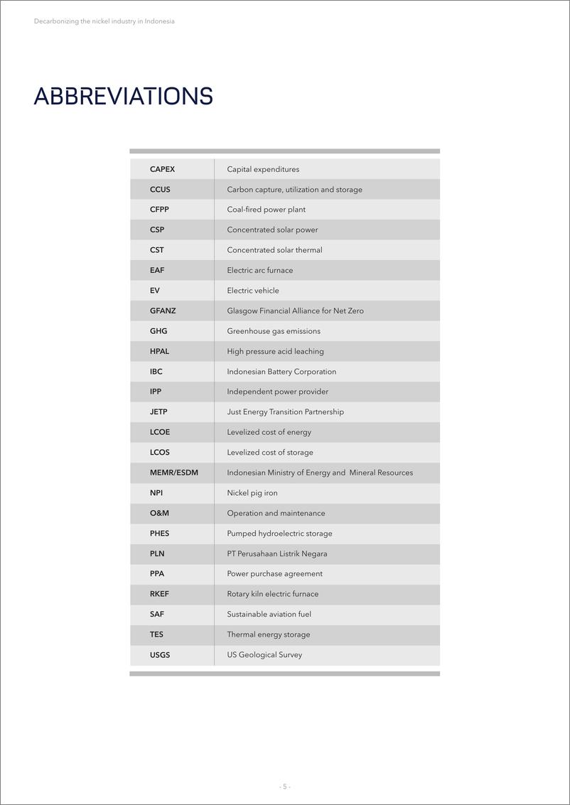 《DNV：2024印度尼西亚镍工业的脱碳报告（英文版）》 - 第5页预览图