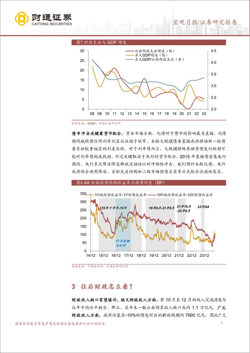 《人大常委会财政政策解读：化债政策对经济增长拉动有多大？-241109-财通证券-10页》 - 第7页预览图