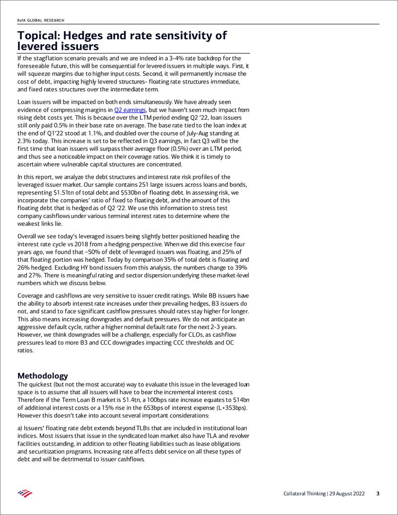 《Collateral Thinking Interest rate sensitivity of levered issuers》 - 第4页预览图