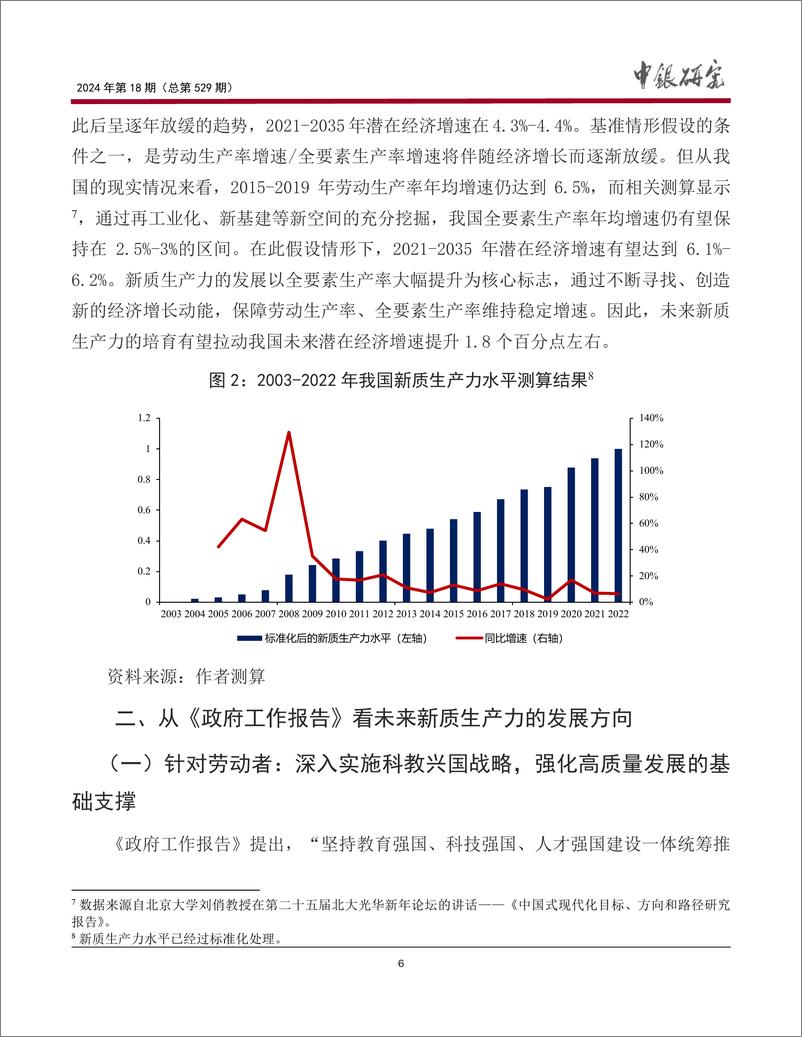 《宏观观察2024年第18期(总第529期)：加快发展新质生产力，助推经济高质量发展-240318-中国银行-17页》 - 第7页预览图