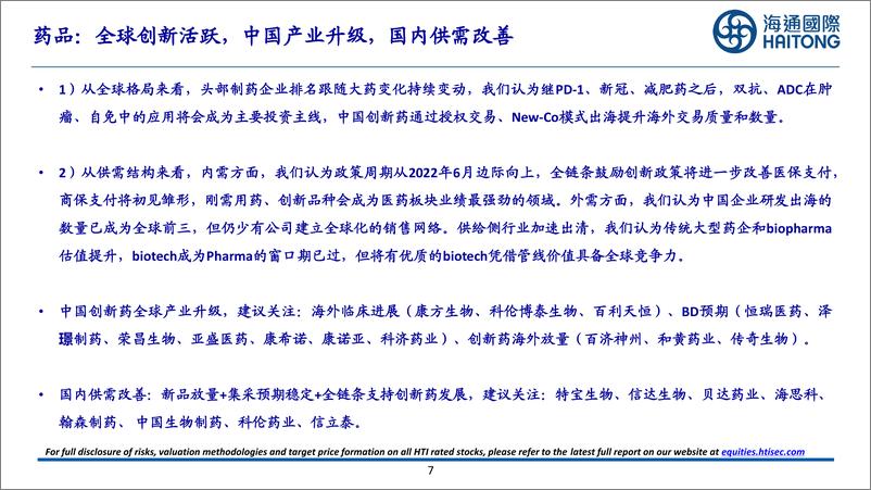 《医药行业国别竞争力研究：从中、美、欧、日、印财报看2025年中国医药供需及投资机会-241120-海通国际-108页》 - 第7页预览图