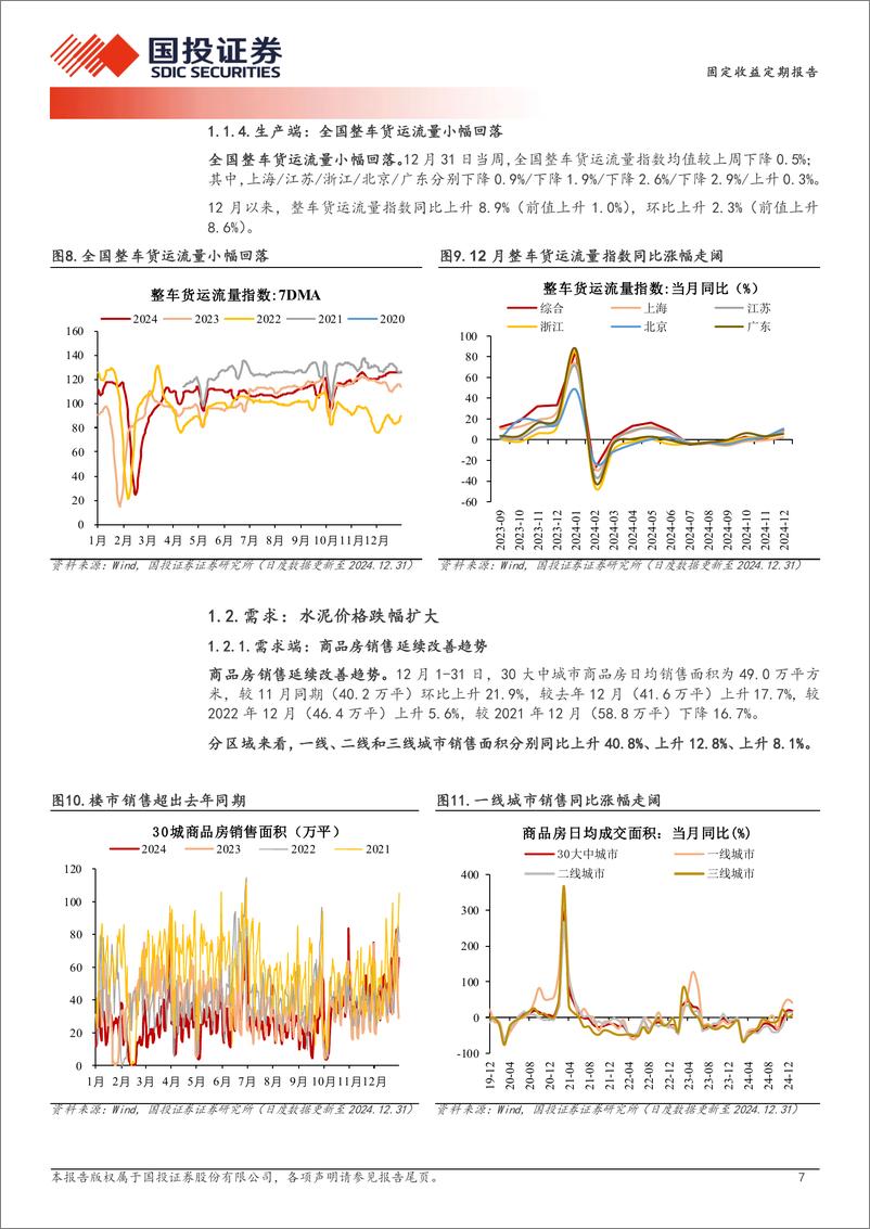 《高频数据跟踪(2024年12月第4周)：猪价旺季不旺-250101-国投证券-15页》 - 第7页预览图