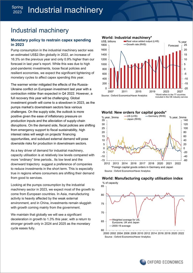 《牛津经济研究院-全球泵市场展望（英）-2023.7-9页》 - 第8页预览图