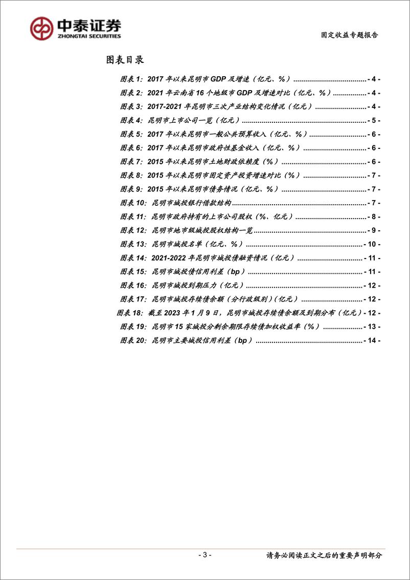 《固定收益专题：昆明城投怎么看？-20230110-中泰证券-16页》 - 第4页预览图
