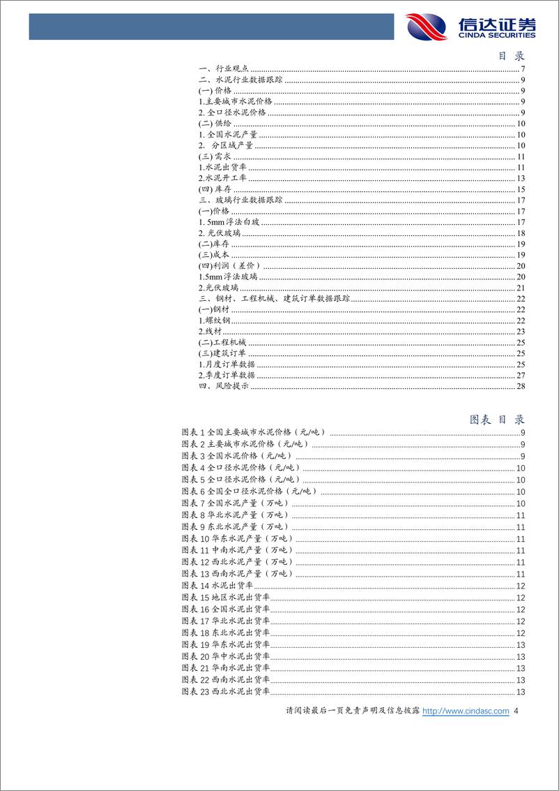 《建筑建材行业动态报告第二十九期：三季度基建工程、水泥板块总结-20221030-信达证券-30页》 - 第5页预览图