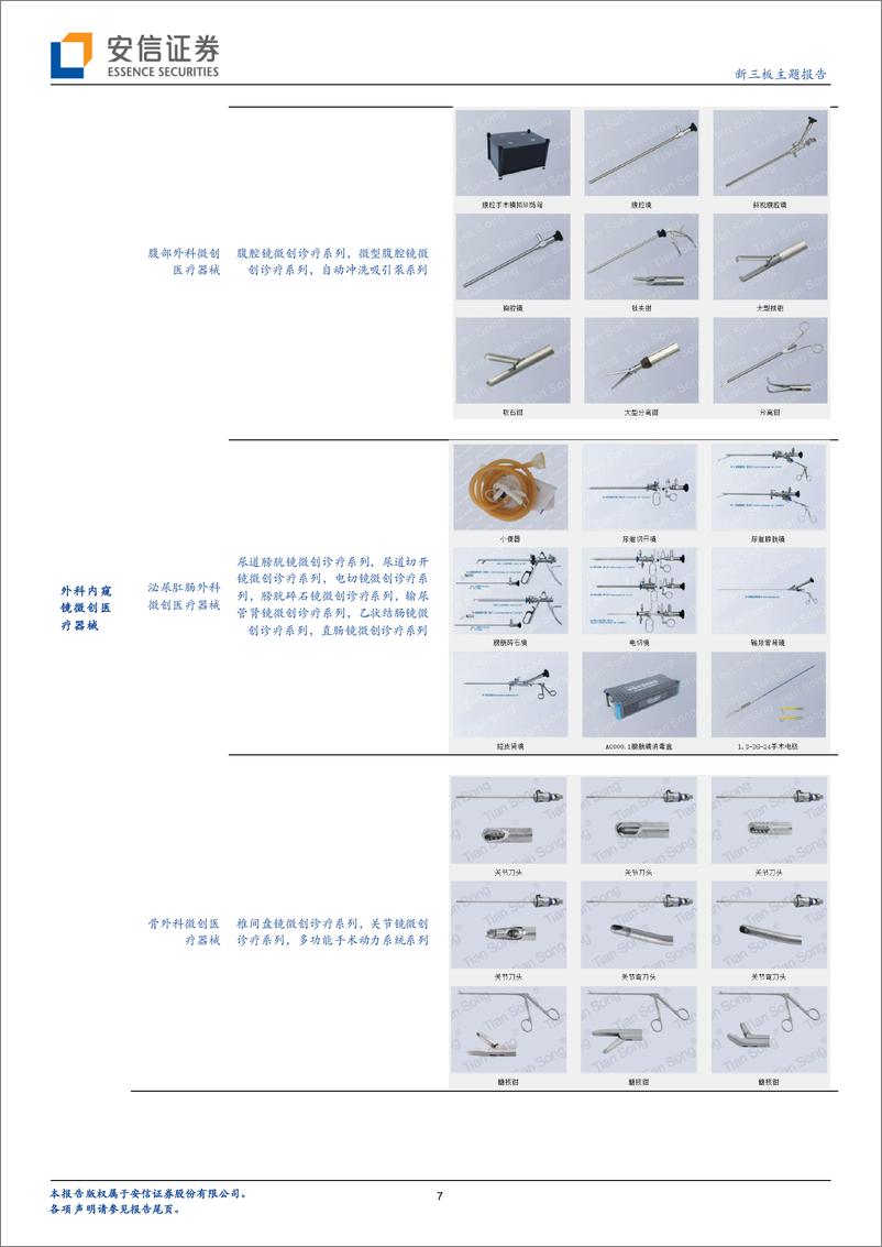 《天松医疗-新三板主题报告：内窥镜硬镜镜体细分龙头，打破进口垄断》 - 第7页预览图