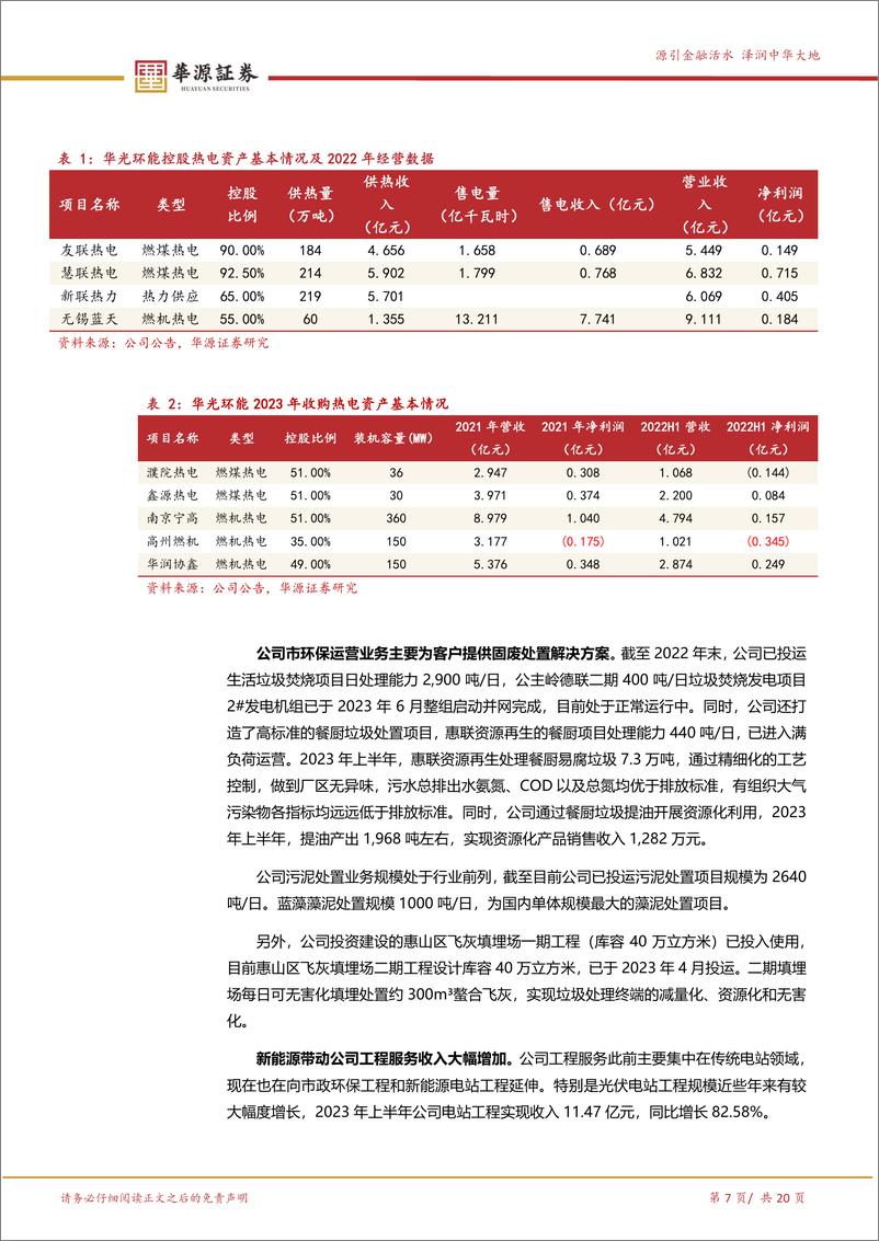 《华光环能-600475.SH-综合性能源环保公司 氢能火改打开第二成长曲线-20240403-华源证券-20页》 - 第7页预览图