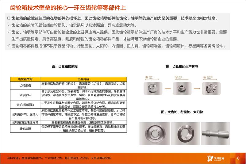 《电气设备行业风电齿轮箱：大型化和技术路线演进带来行业新机会，零部件公司积极扩产受益需求释放-20230215-天风证券-24页》 - 第7页预览图