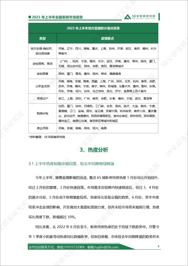 《【宏观市场】【58安居客】2023年上半年丨全国新房市场报告-21页》 - 第7页预览图