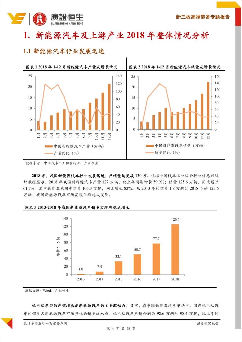 《高端装备行业新能源汽车2018年年度回顾：新能源汽车行业发展迅速，关注产业链上游龙头企业-20190306-广证恒生-25页》 - 第5页预览图