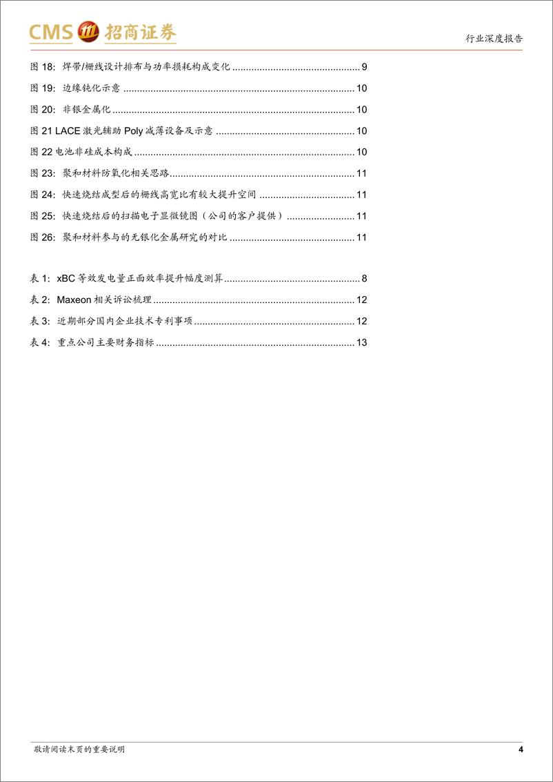 《电力设备及新能源行业光伏系列报告(83)：电池环节有望率先实现平衡，技术变革与专利维护都促使机会向领先企业集中-241128-招商证券-16页》 - 第4页预览图