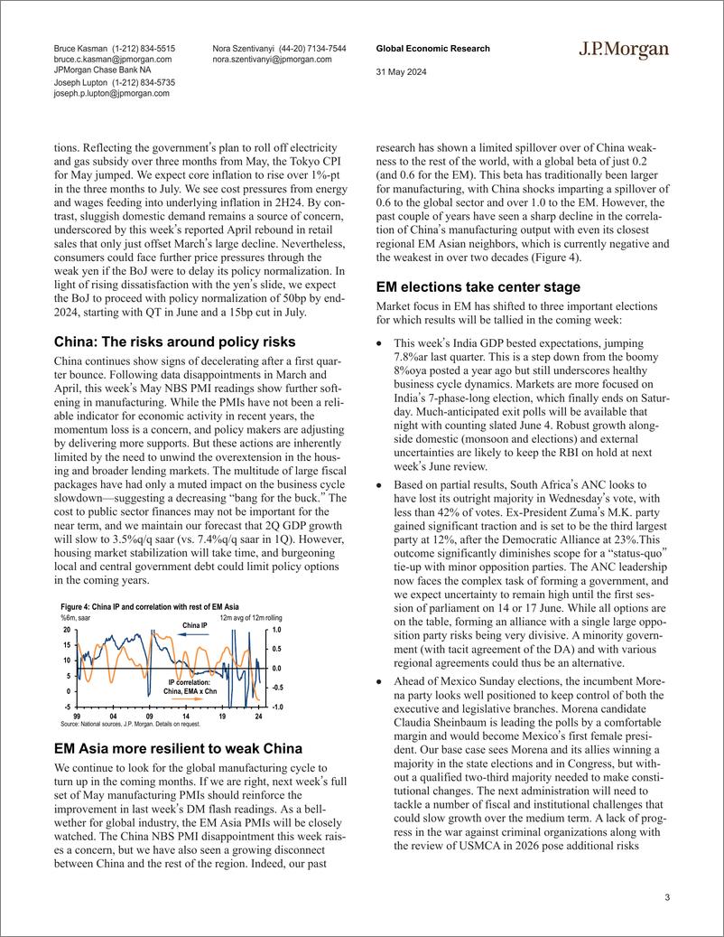 《JPMorgan Econ  FI-Global Data Watch Fawlty towers-108470842》 - 第3页预览图