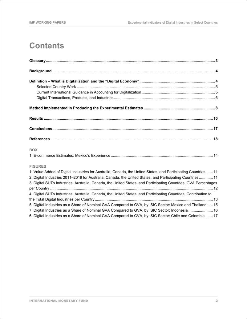 《IMF-选定国家数字产业的实验指标：定义、方法和结果（英）-2022.9-21页》 - 第5页预览图