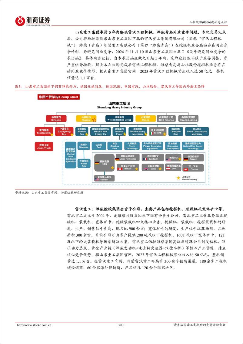 《山推股份(000680)“四问四答”：“挖”出新空间，“推”向新高度-241202-浙商证券-10页》 - 第5页预览图