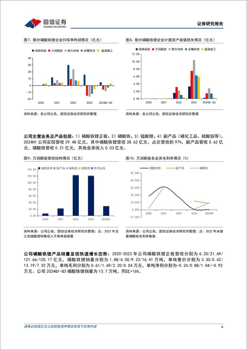 《万润新能(688275)技术优势提振市场份额，一体化与出海布局助力长期成长-241216-国信证券-23页》 - 第4页预览图