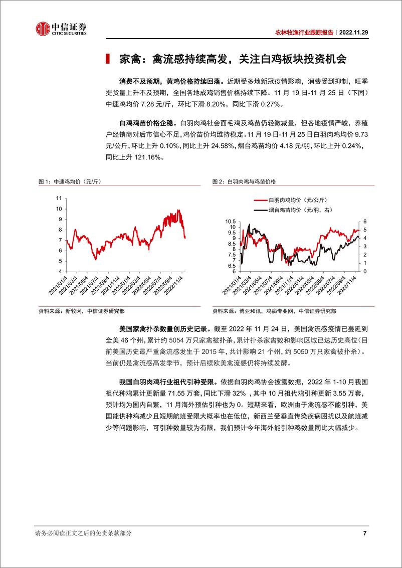 《农林牧渔行业跟踪报告：国家加速推进种业振兴，关注白鸡引种受限影响-20221129-中信证券-18页》 - 第8页预览图