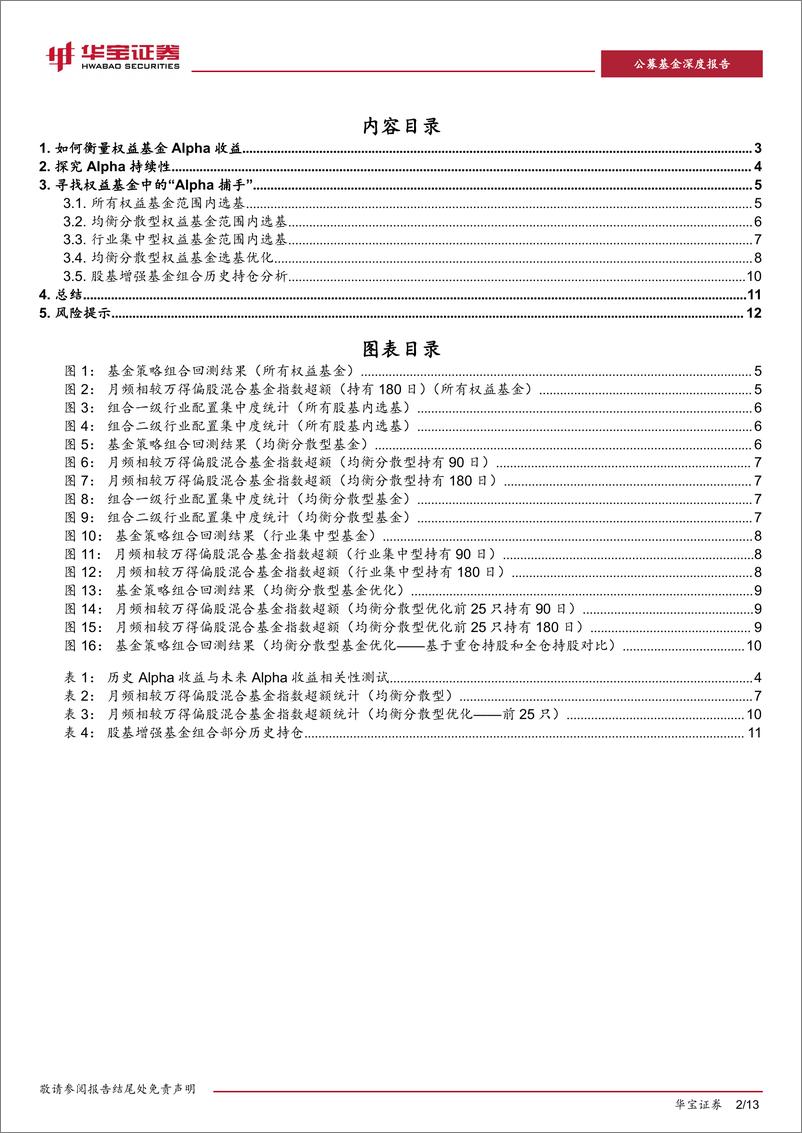 《华宝证券-基金量化因子探析-四-_寻找基金中的_ Alpha 捕手__构建股基增强基金组合》 - 第2页预览图