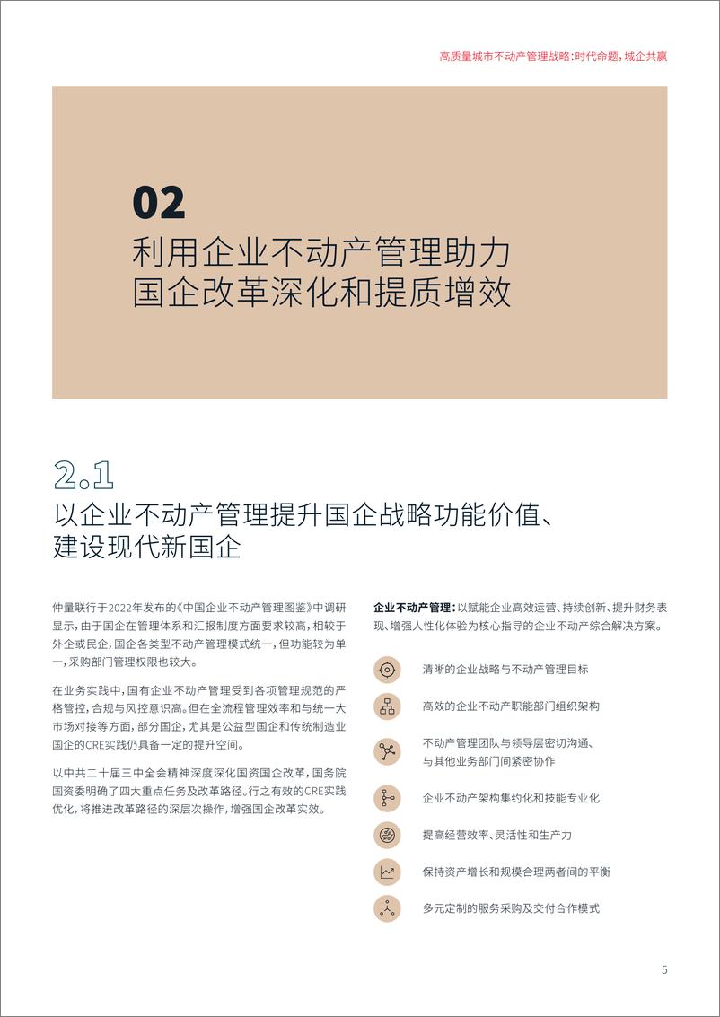 《仲量联行_2024年高质量城市不动产管理战略_时代命题城企共赢白皮书》 - 第5页预览图